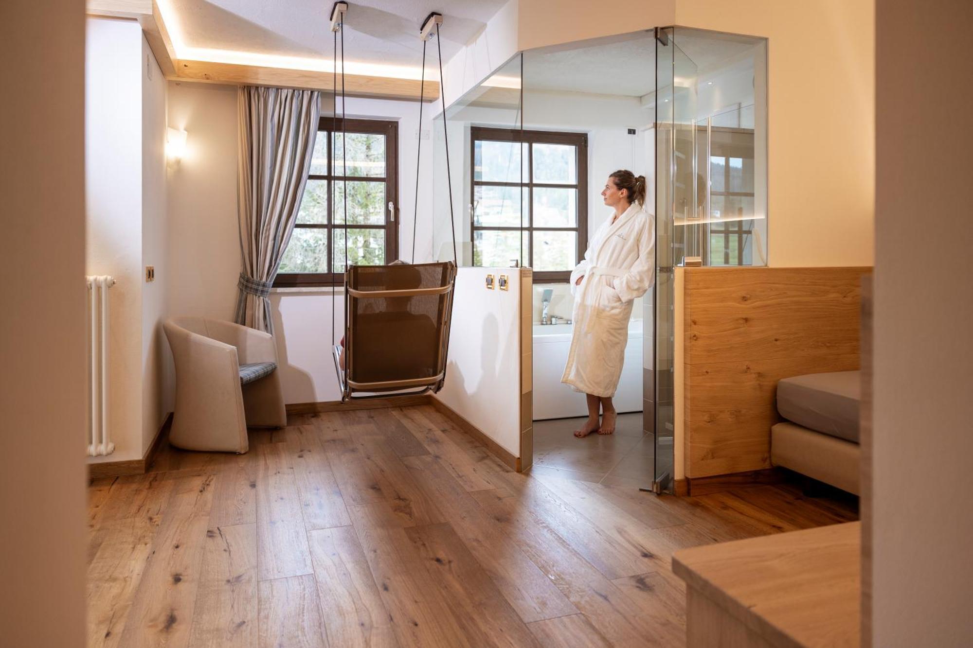 Hotel Terme Antico Bagno Pozza di Fassa Habitación foto
